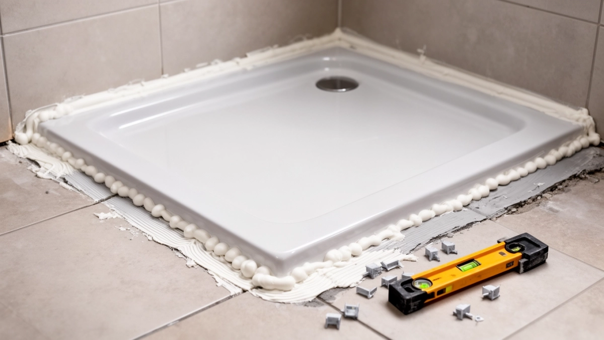 Jak zamontować brodzik z konglomeratu