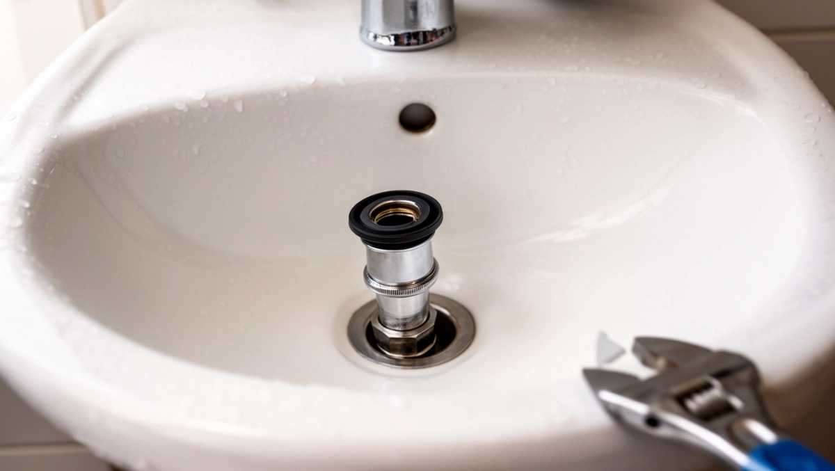 Jak zamontować korek automatyczny do umywalki