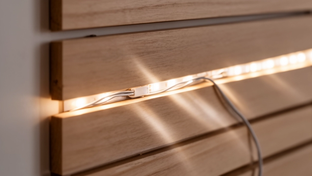 Jak zamontować ledy w lamelach