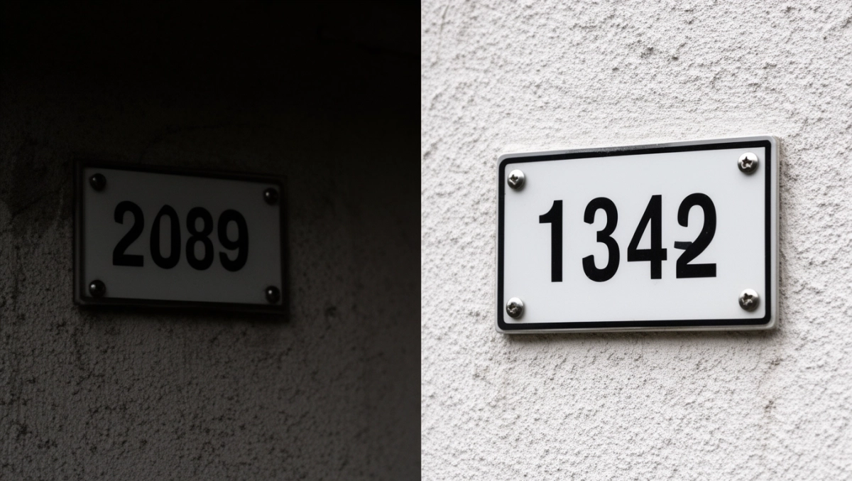 Jak zamontować numer domu na elewacji
