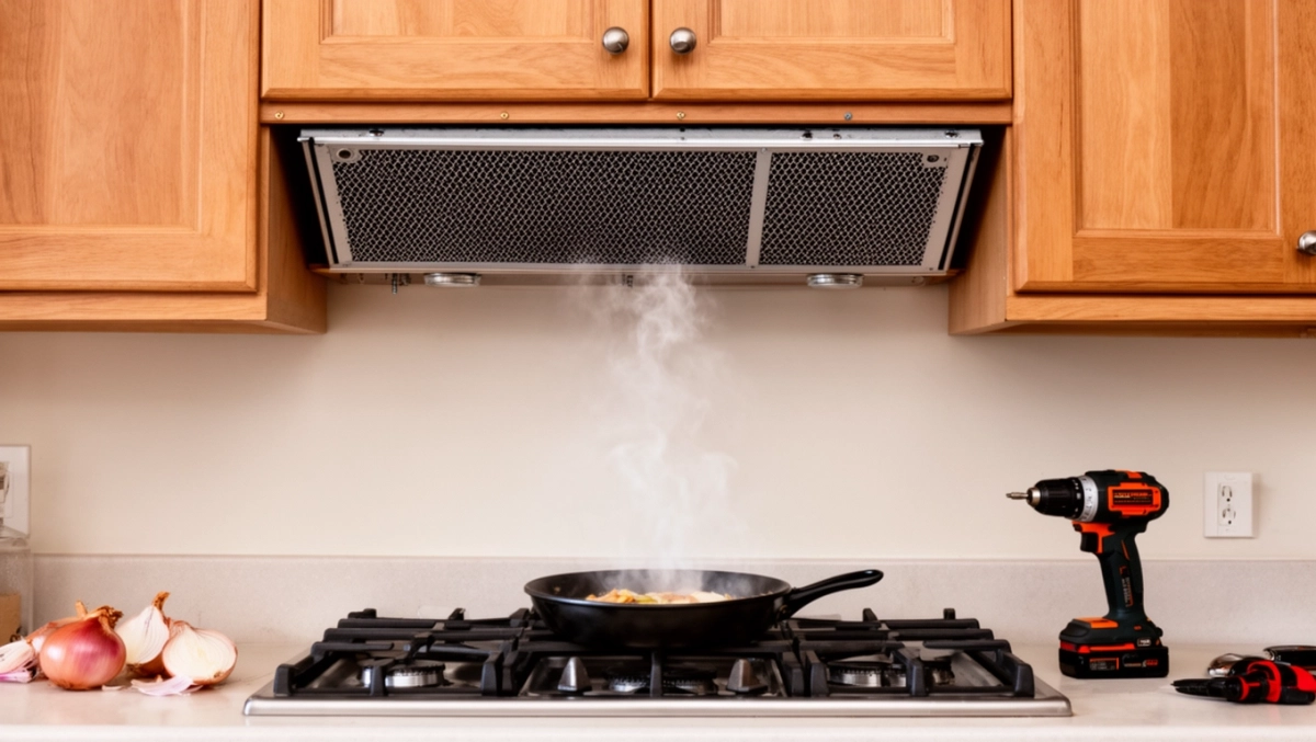 Jak zamontować okap podszafkowy z filtrem węglowym