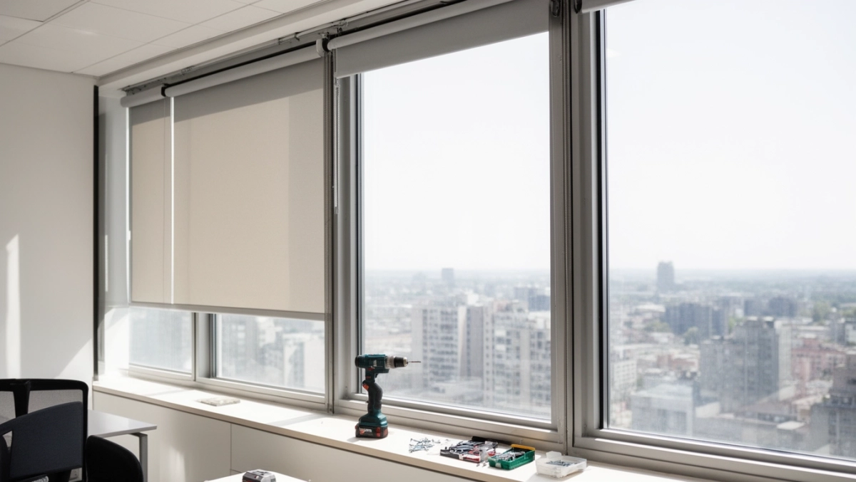 Jak zamontować roletę na okno nieotwierane