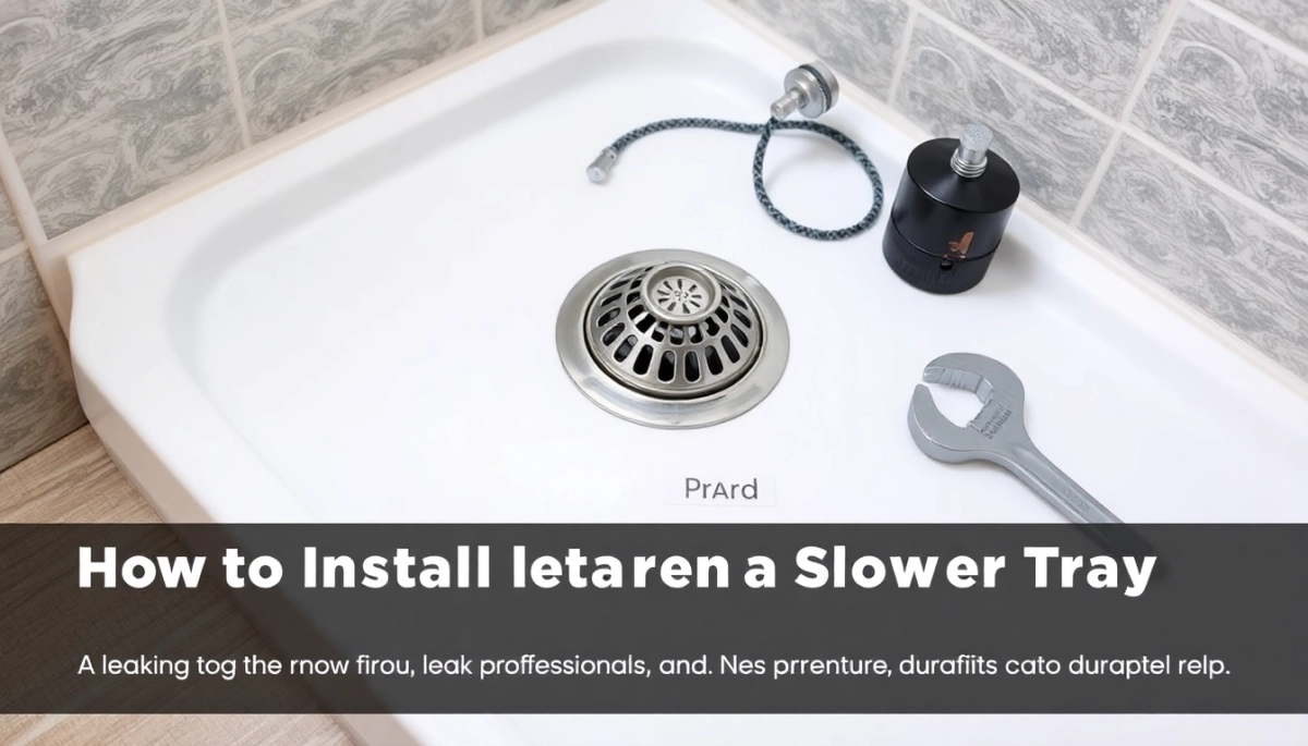 Jak zamontować syfon do niskiego brodzika