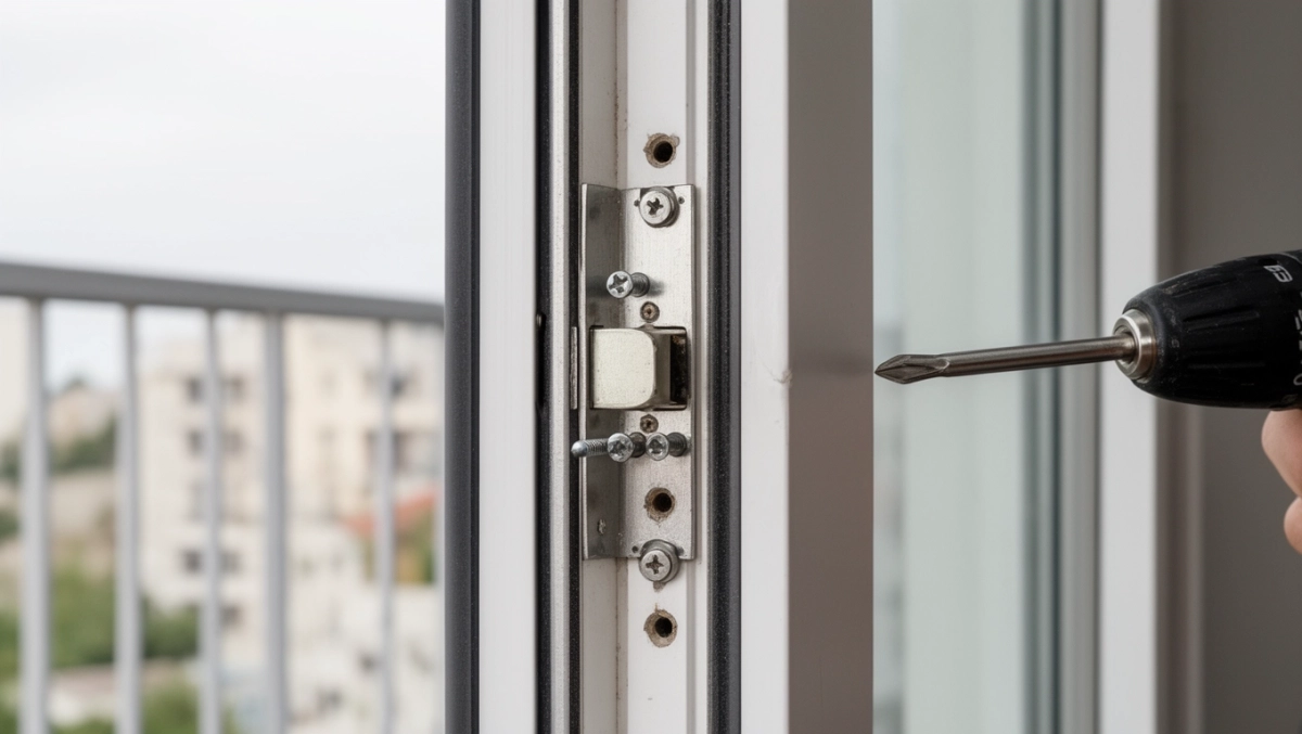 Jak zamontować zamek do drzwi balkonowych