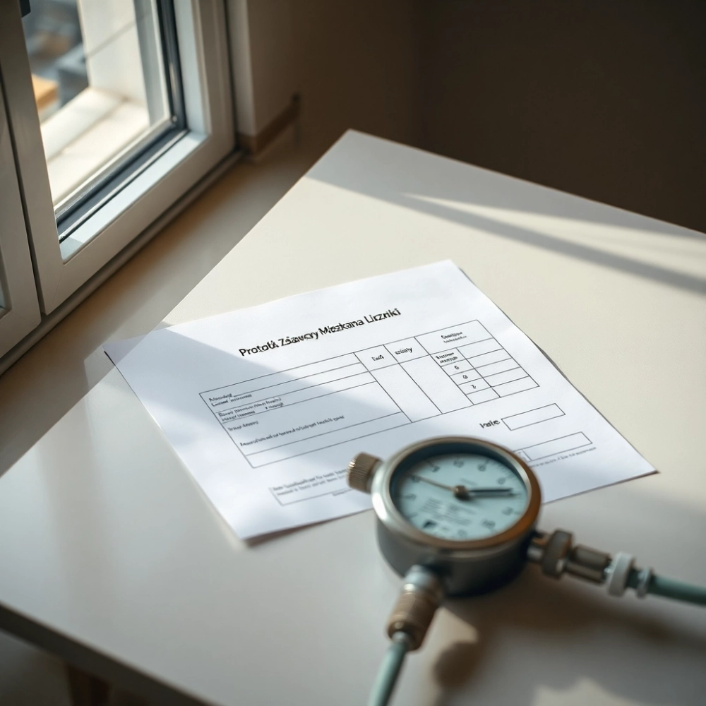 Protokół Zdawczo Odbiorczy Mieszkania Liczniki