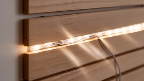 Jak zamontować ledy w lamelach